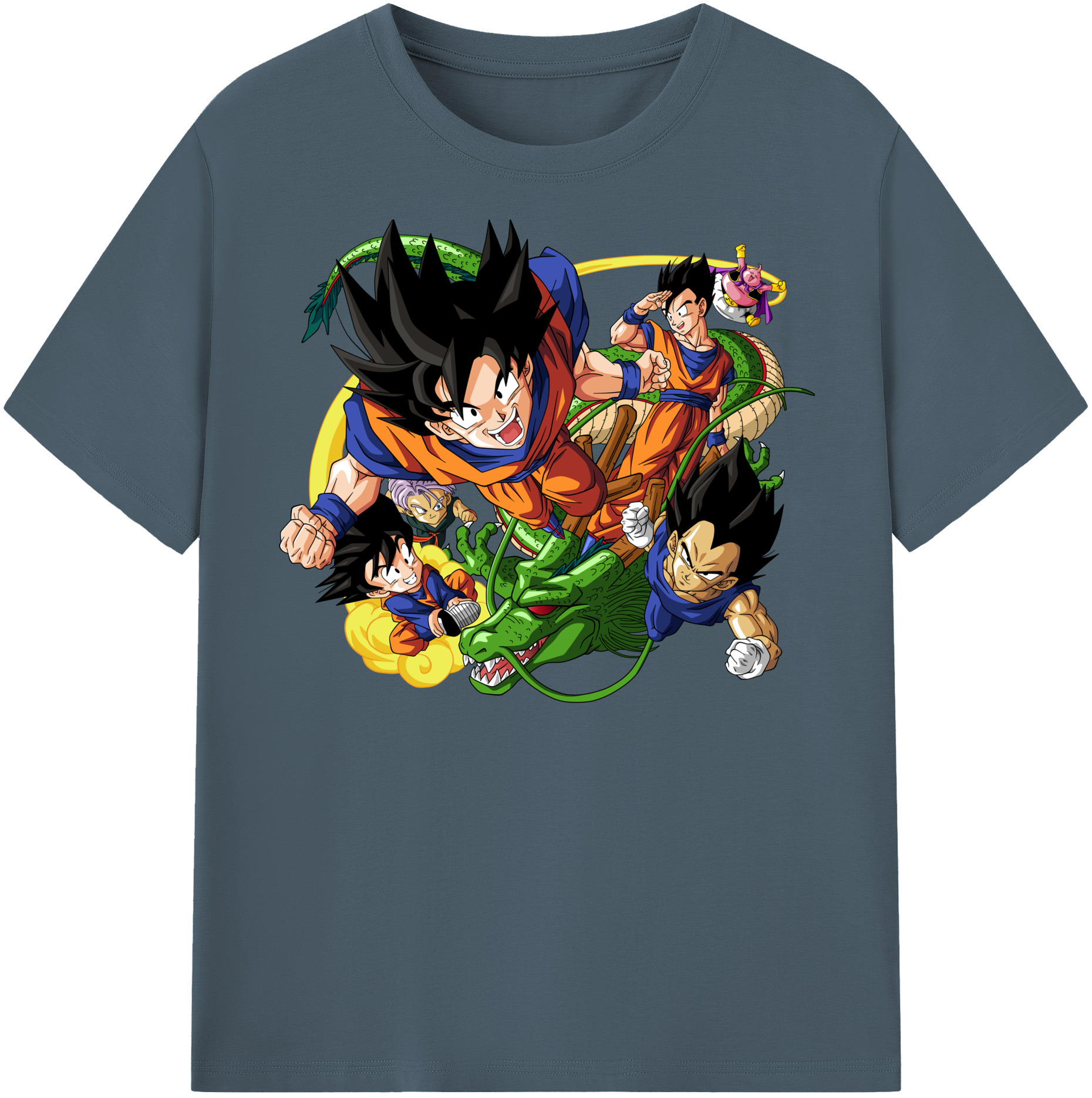 （画像用） ドラゴンボール DRAGON BALL 綿100％半袖Tシャツ（フロントプリント）